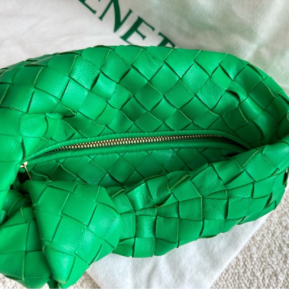 Bottega Veneta Nappa Intrecciato Mini Jodie Parakeet Green Handbag - Picture 10 of 15